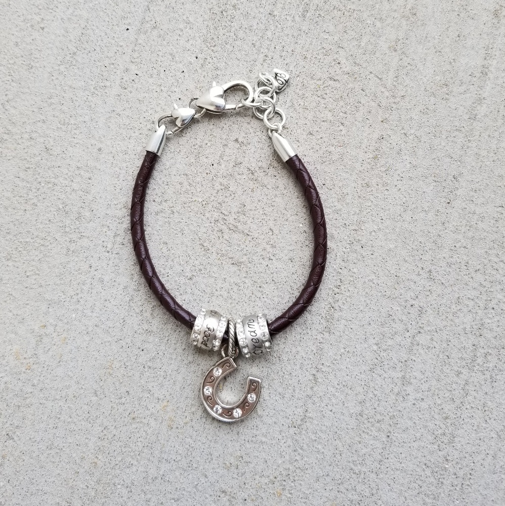 Brighton Charm Bracelet: Dream, Good Luck, Horse